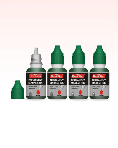 Permanent Marker Refill Ink - 15ml, Quick-Drying, Vibrant Colors