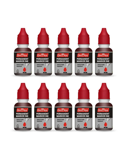 Permanent Marker Refill Ink - 15ml, Quick-Drying, Vibrant Colors