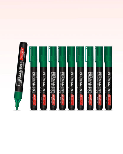 Permanent Markers (10 pcs), Versatile Use, Quick-Drying, Multi-Surface Markers