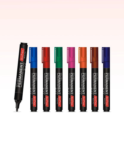 Refillable Permanent Markers, Versatile Use, Quick-Drying, Multi-Surface Markers