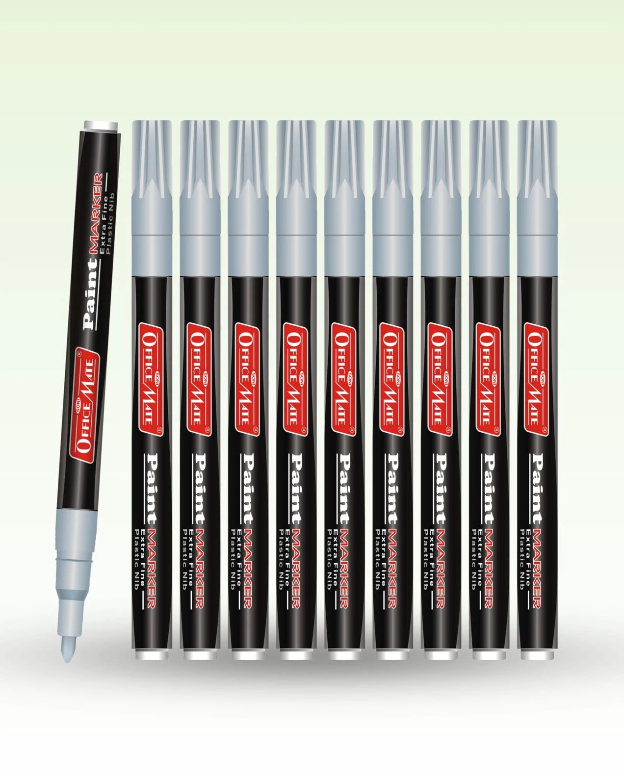 Fine Tip Paint Markers (10pcs), Vibrant Colours, Non-Toxic, Multi Surface Usage