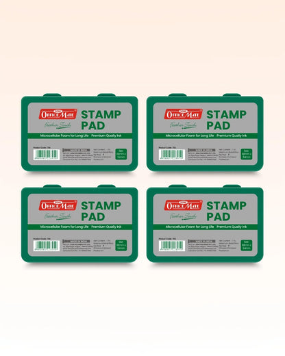 Stamp Pad – Green, Long-Lasting Impressions, Quick-Drying Ink for Any Project