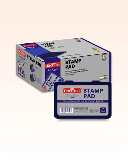 Stamp Pad - Violet, Long-Lasting Impressions, Quick-Drying Ink for Any Project