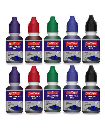 Stamp Pad Refill Ink – 15 ml, Long-Lasting Impressions, Quick-Drying Ink for Any Project