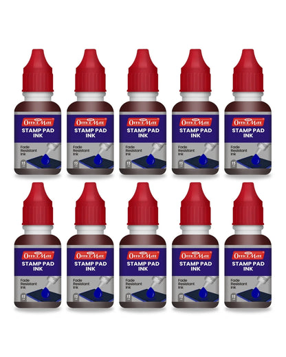 Stamp Pad Refill Ink – 15 ml, Long-Lasting Impressions, Quick-Drying Ink for Any Project