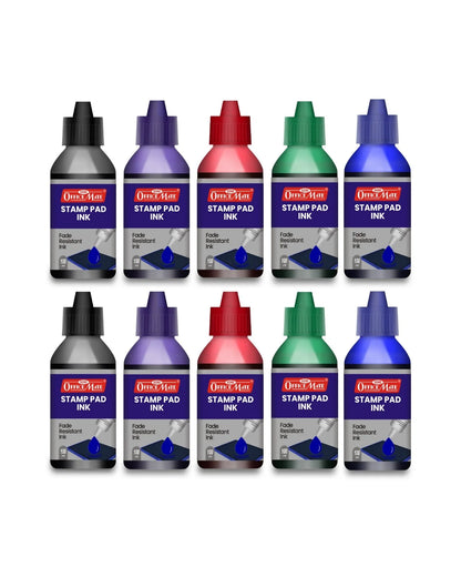 Stamp Pad Refill Ink – 100 ml, Long-Lasting Impressions, Quick-Drying Ink for Any Project