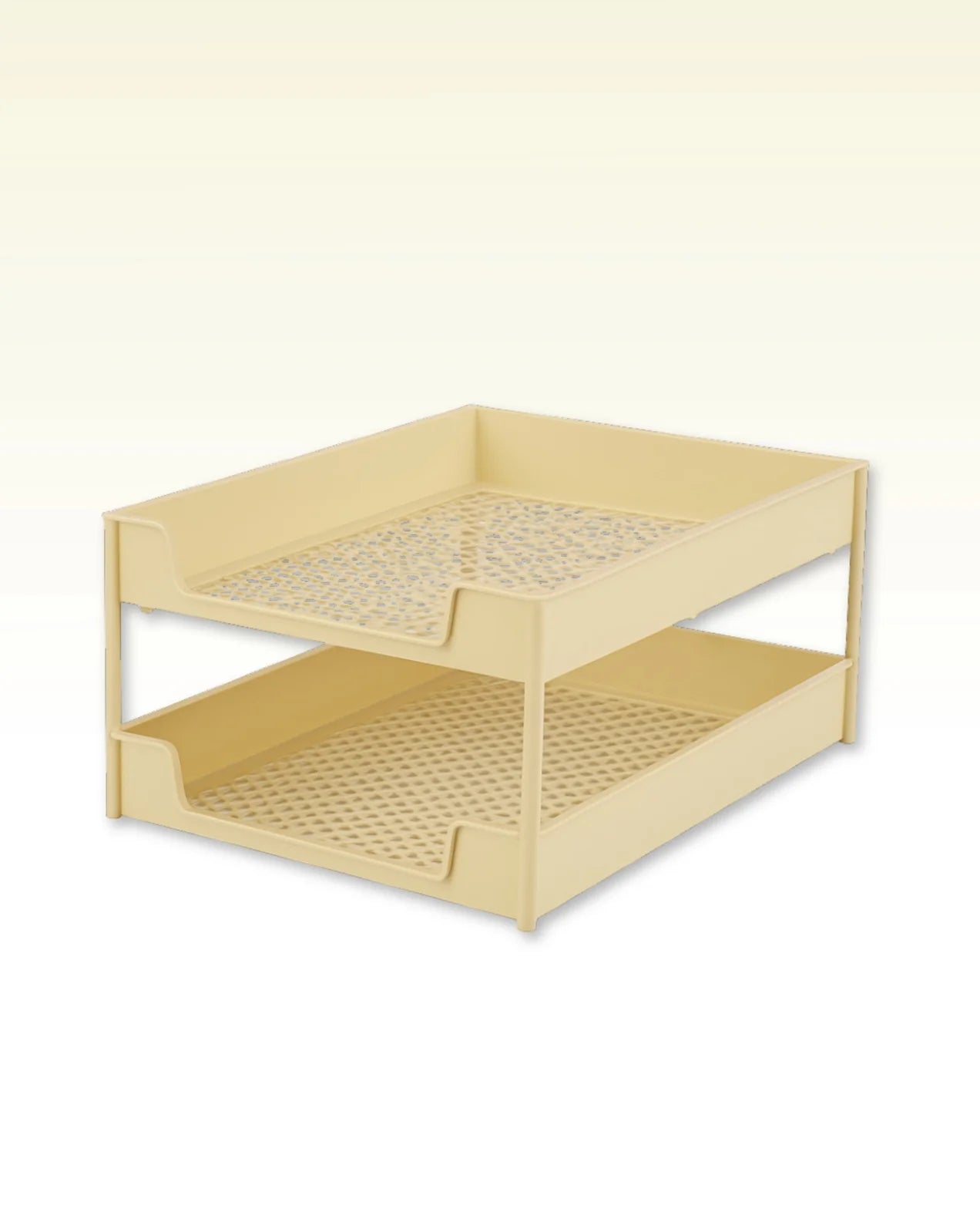 Two Compartment Office Tray – Compact Design, Lightweight, Versatile Use