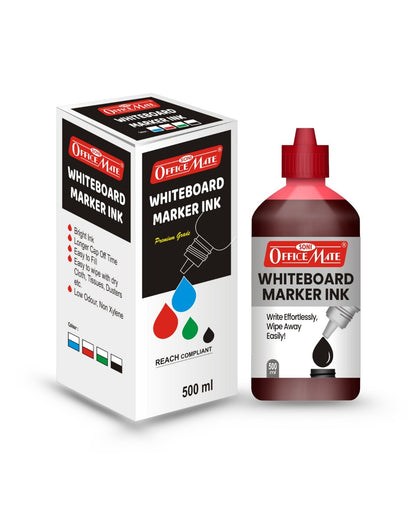 Whiteboard Marker Refill Ink - 500 ml (1pcs), Bright Colours, Eco-friendly