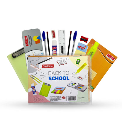 Back to School Kit for Students, Complete School Essentials, Compact & Organized Stationery Set