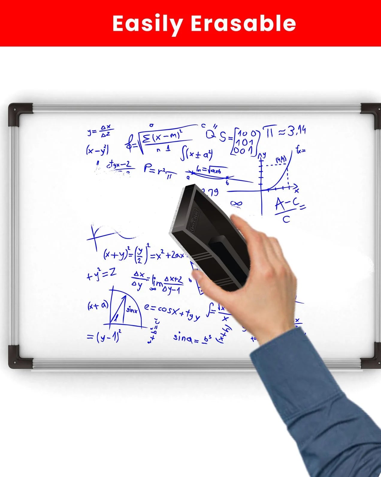 Whiteboard Marker – Duster – Ink Kit, Complete Whiteboard Care