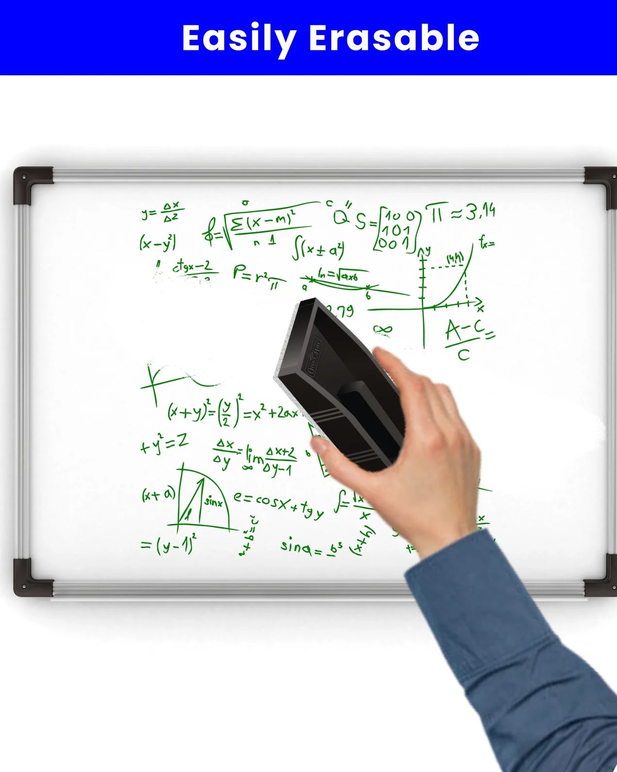 Whiteboard Marker – Duster – Ink Kit, Complete Whiteboard Care