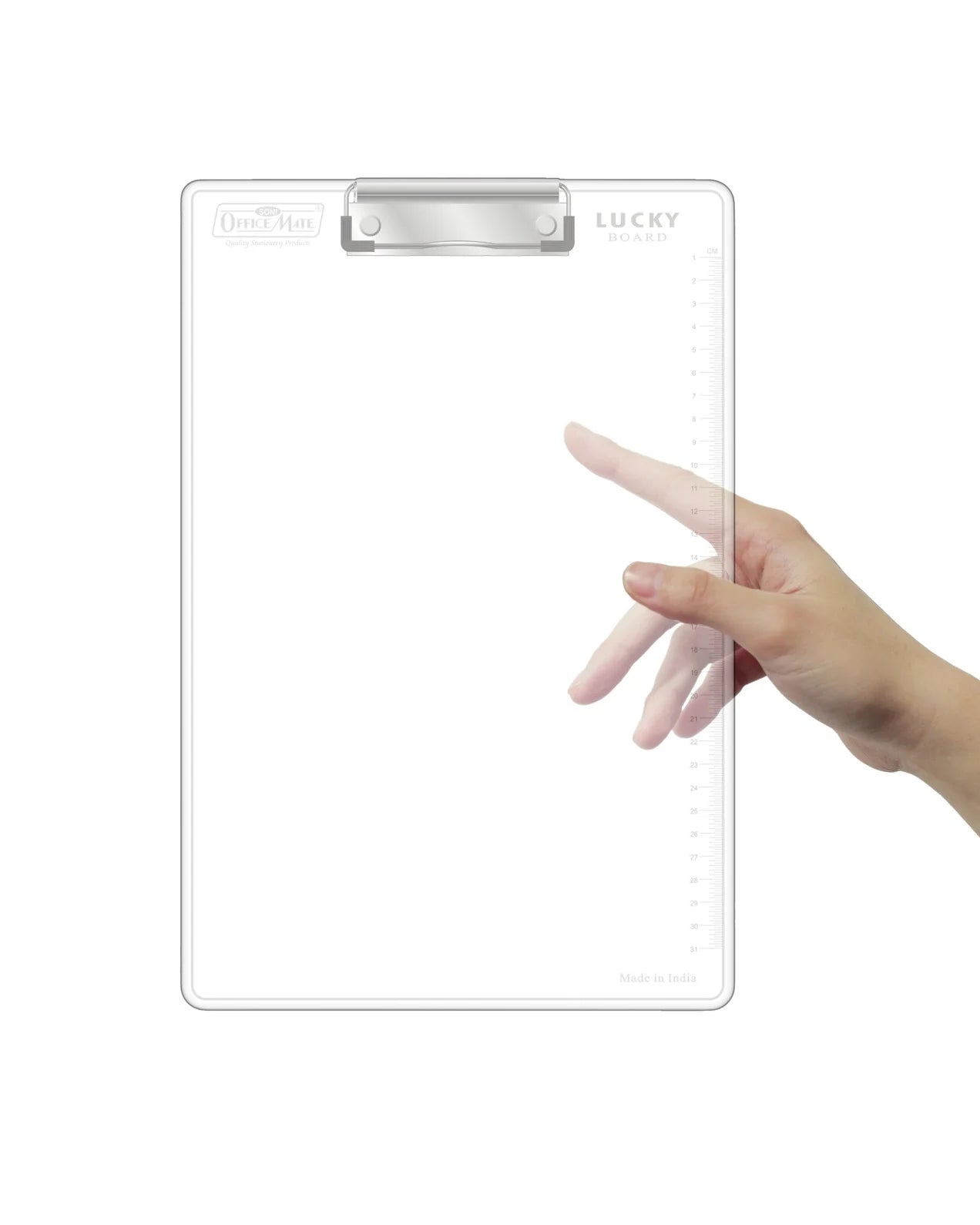 Topper’s Clear Exam Board (1pcs), Ultra Light, Sleek Design