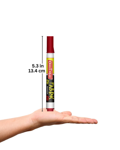 Fabric Markers – DIY Marker, Wash Resistant, Vivid Colours, Works on all Fabric Surfaces