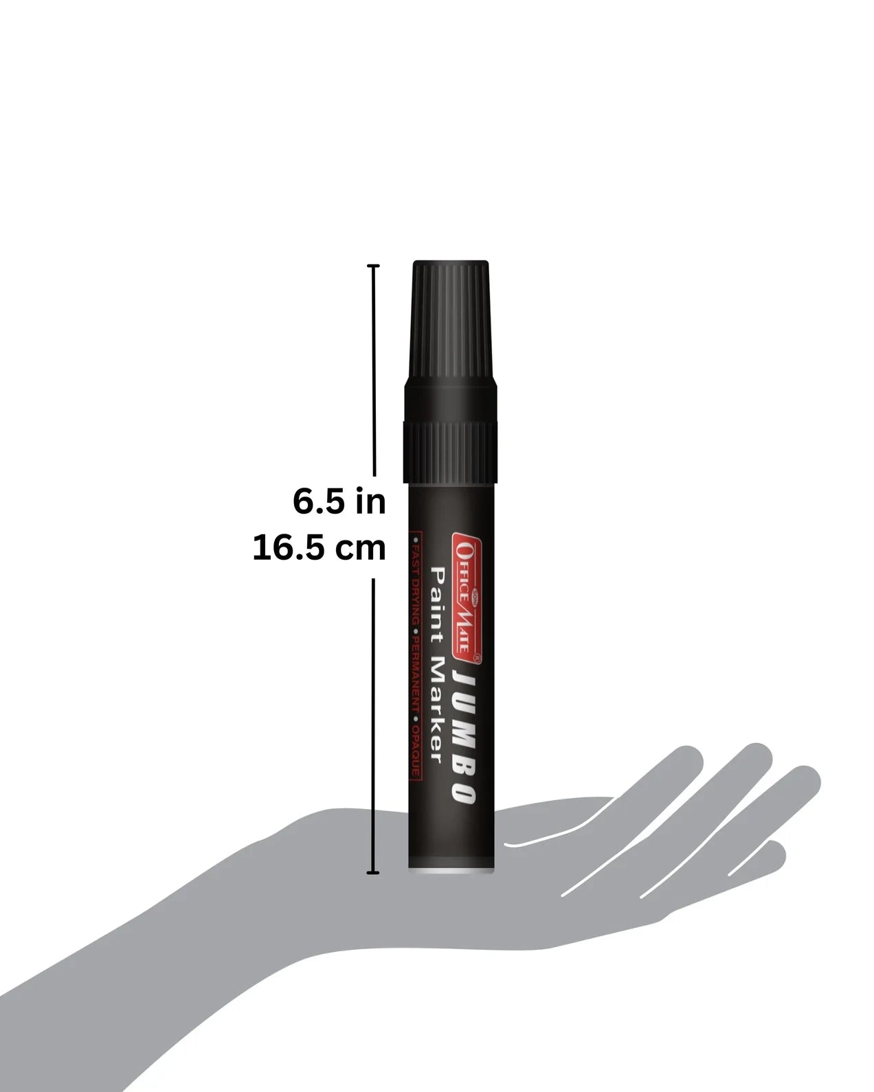 Jumbo Paint Marker (1pcs) – Wide Tip, Non-Toxic, Multi Surface Usage