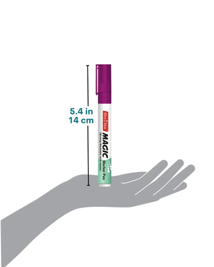 Magic Marker Pen (4pcs), Water-Washable, Bright Colours, Eco-Friendly