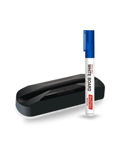 Whiteboard Duster with Single Marker, Ultimate Convenience, Multipurpose