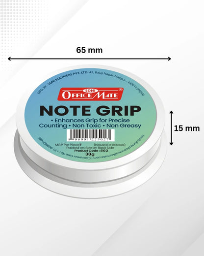 Note Grip (30g) – Pack of 1, Long-Lasting Hold, Non-Toxic, Residue-Free