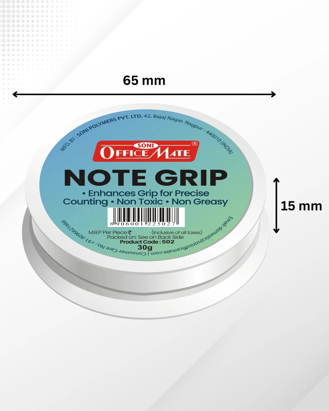 Note Grip (30g) – Pack of 10, Long-Lasting Hold, Non-Toxic, Residue-Free