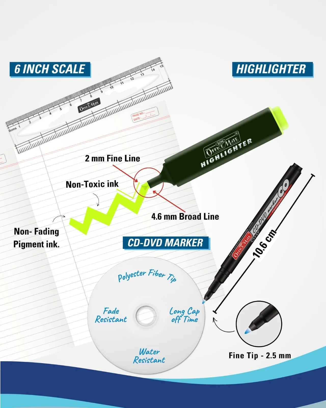 Personal Office Kit, All-in-One Essentials for Office, School & Home