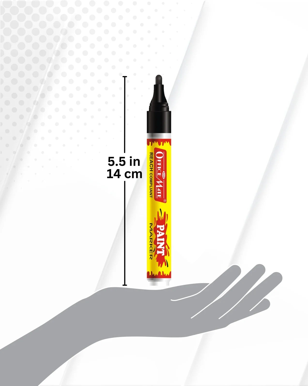 Bullet Tip Paint Markers - Vibrant Colours, Non-Toxic, Multi surface usage