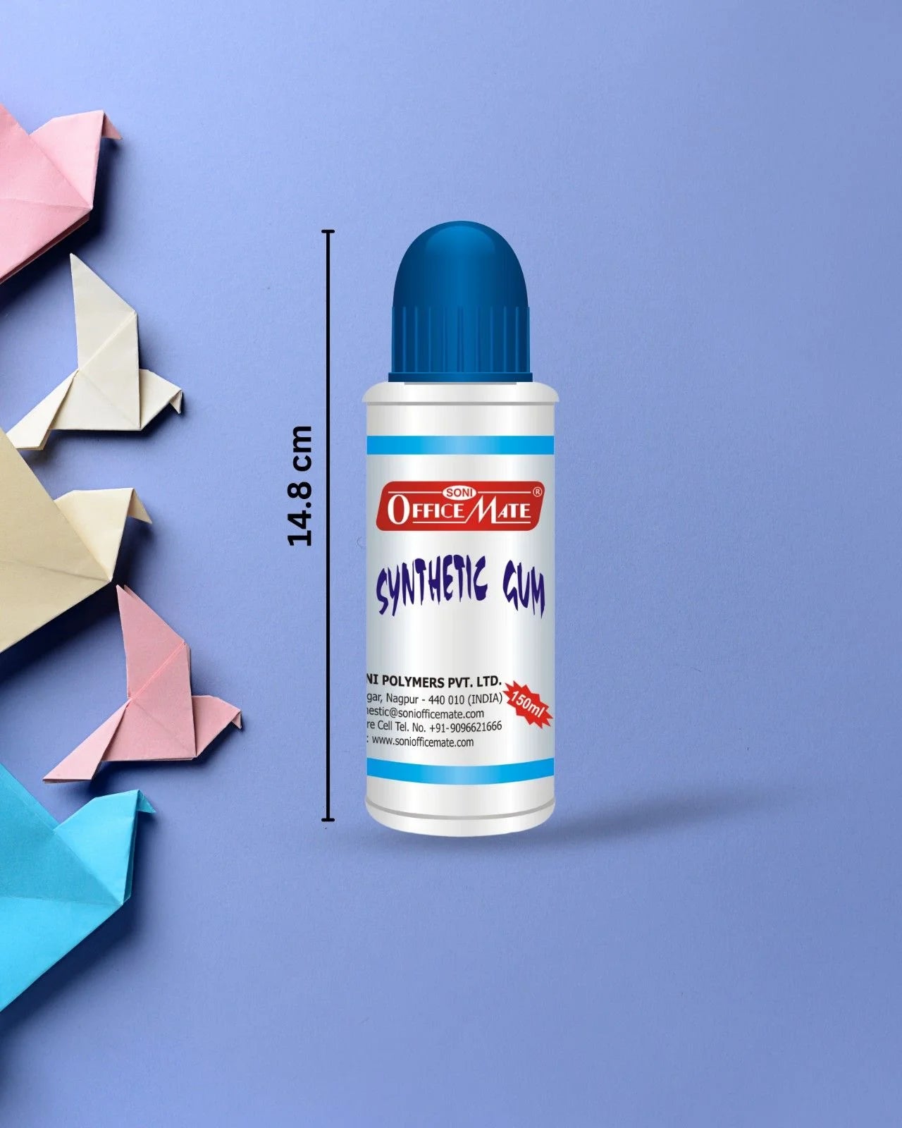 Synthetic Gum (150ml) – Pack of 2, Quick-Drying, Transparent & Multi-Purpose Adhesive