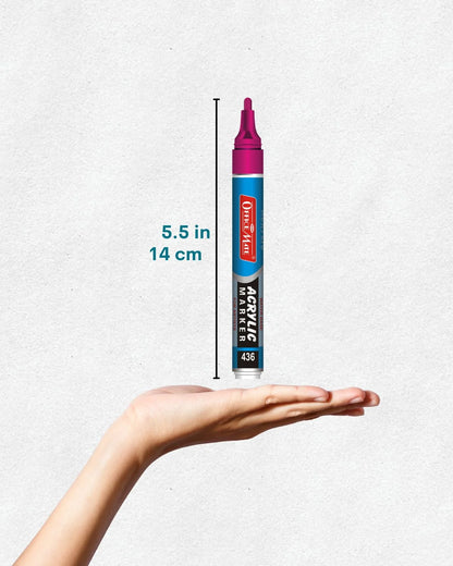 Acrylic Paint Markers (10pcs) Water-Based, Non Toxic, Perfect for Doodling and Sketching