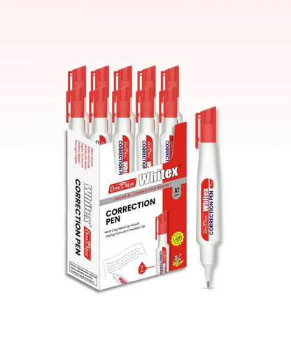 Correction Pen (7ml) – Pack of 10, Instant Drying, Precise Application