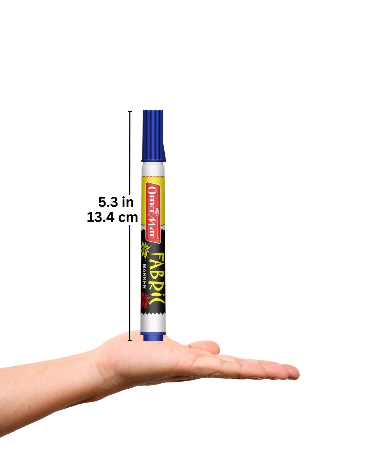 Fabric Markers (10pcs) – DIY Marker, Wash Resistant, Vivid Colours, Works On All Fabric Surfaces