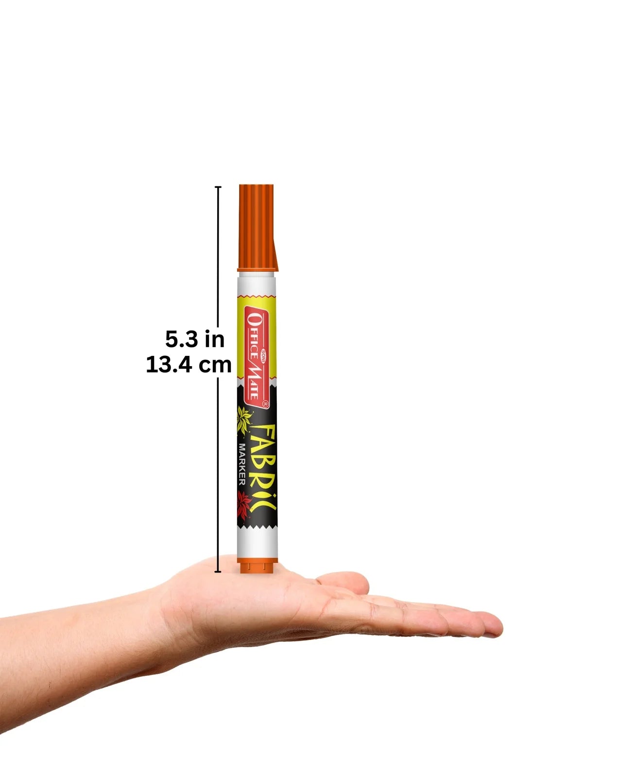 Fabric Markers (10pcs) – DIY Marker, Wash Resistant, Vivid Colours, Works On All Fabric Surfaces