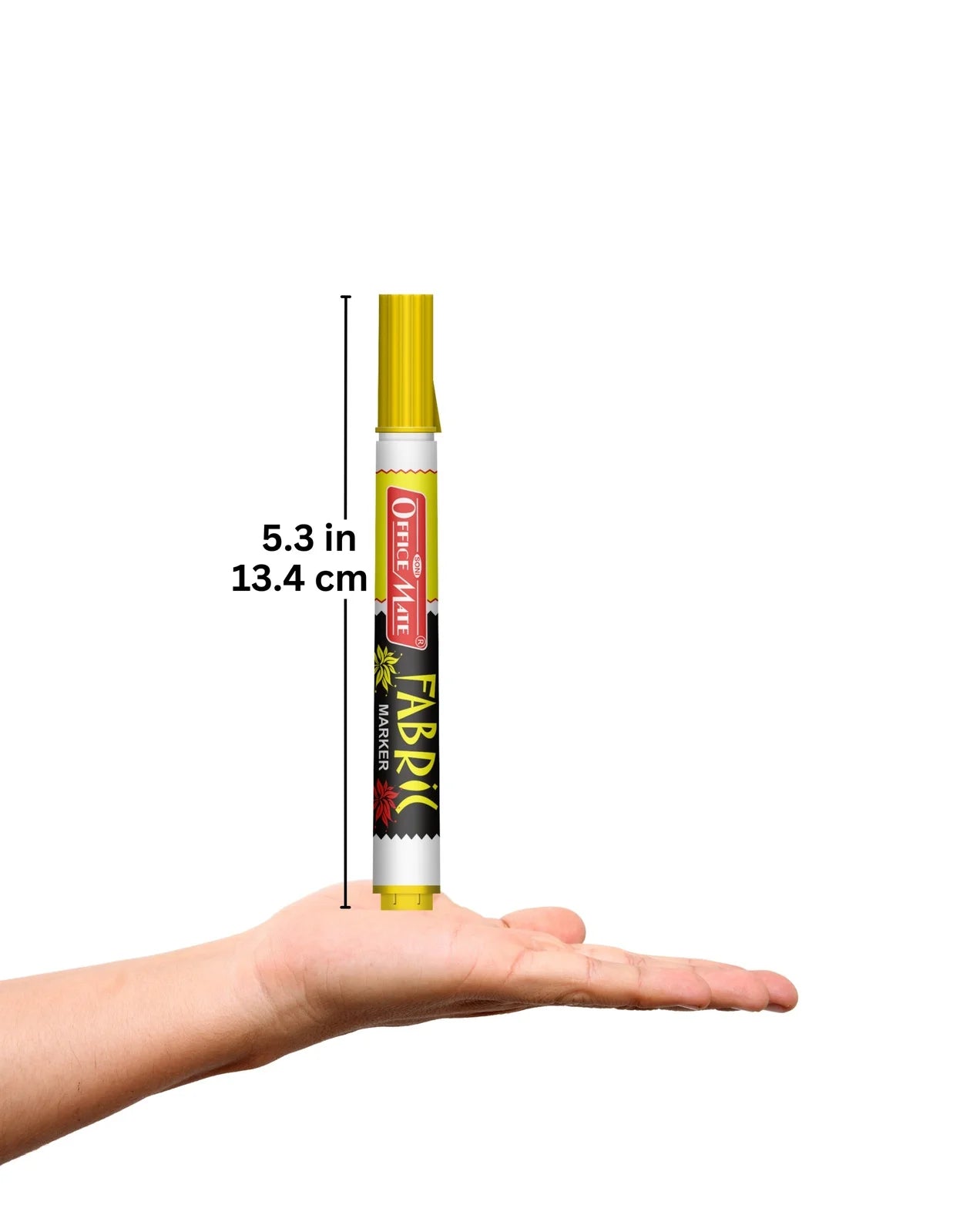 Fabric Markers (10pcs) – DIY Marker, Wash Resistant, Vivid Colours, Works On All Fabric Surfaces