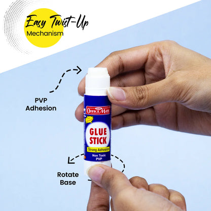 Glue Stick – 8gm, Superior Adhesion, Quick-Drying for School, Office, Crafts, and Home Projects