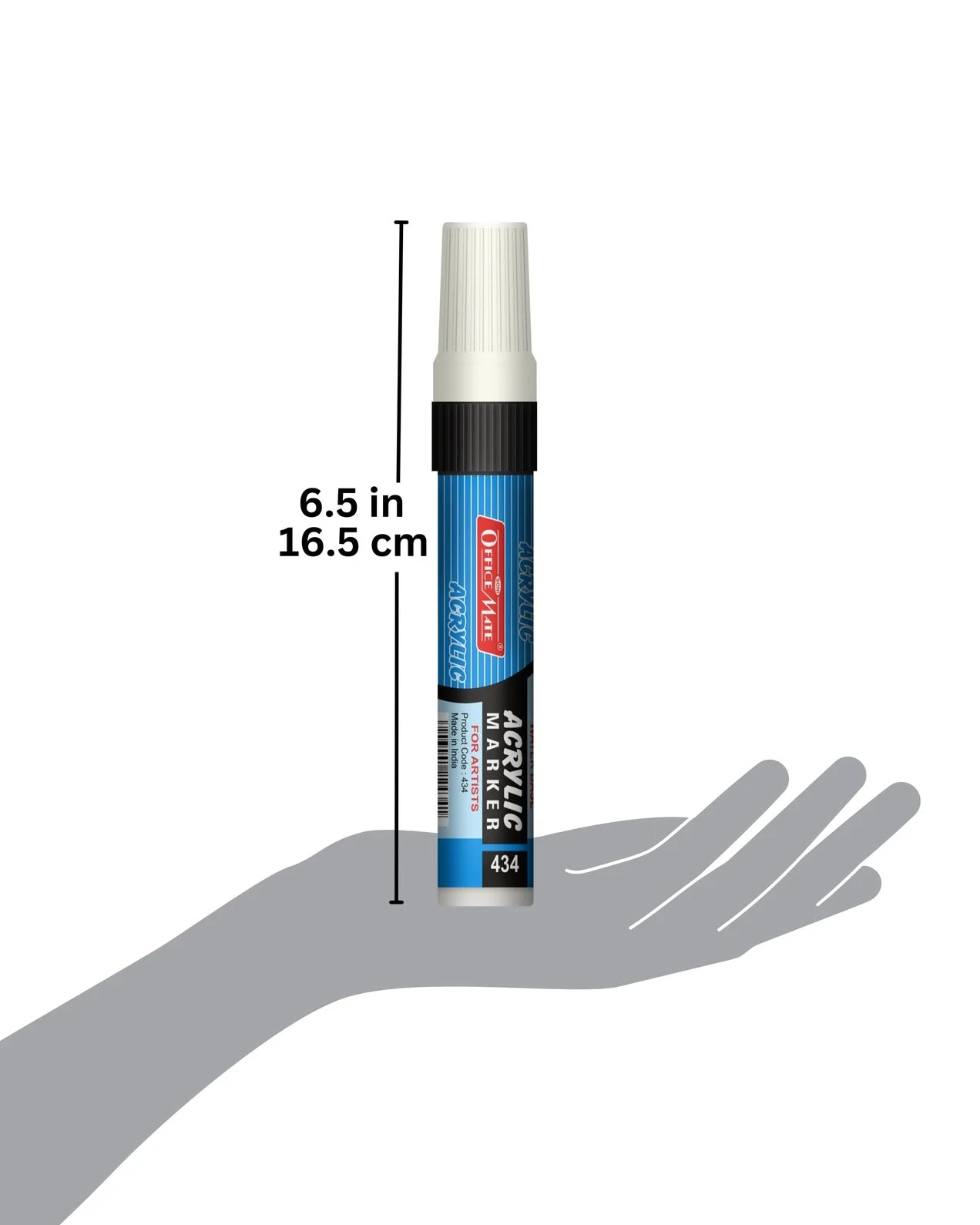 Jumbo Acrylic Marker (1pcs) Water-Based Marker, Wide Tip, Easy to Use