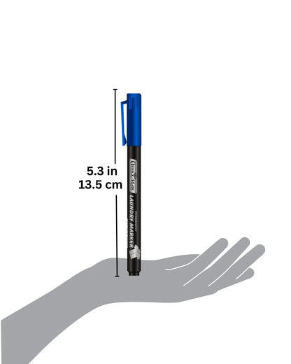 Fine Tip Laundry Markers (10pcs) – Permanent Ink, Non-Toxic, Fade-Resistant