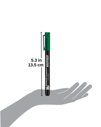 Fine Tip Laundry Markers (10pcs) – Permanent Ink, Non-Toxic, Fade-Resistant