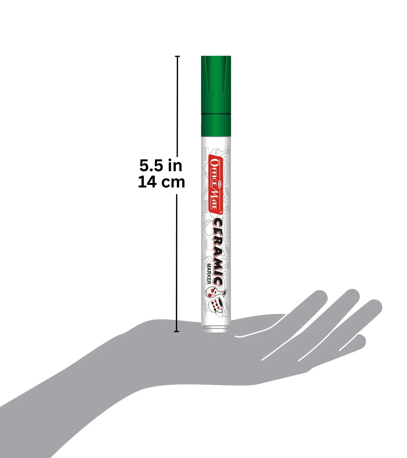 Ceramic Marker (10pcs) – Ideal for Ceramic Art, Smudge proof Ink