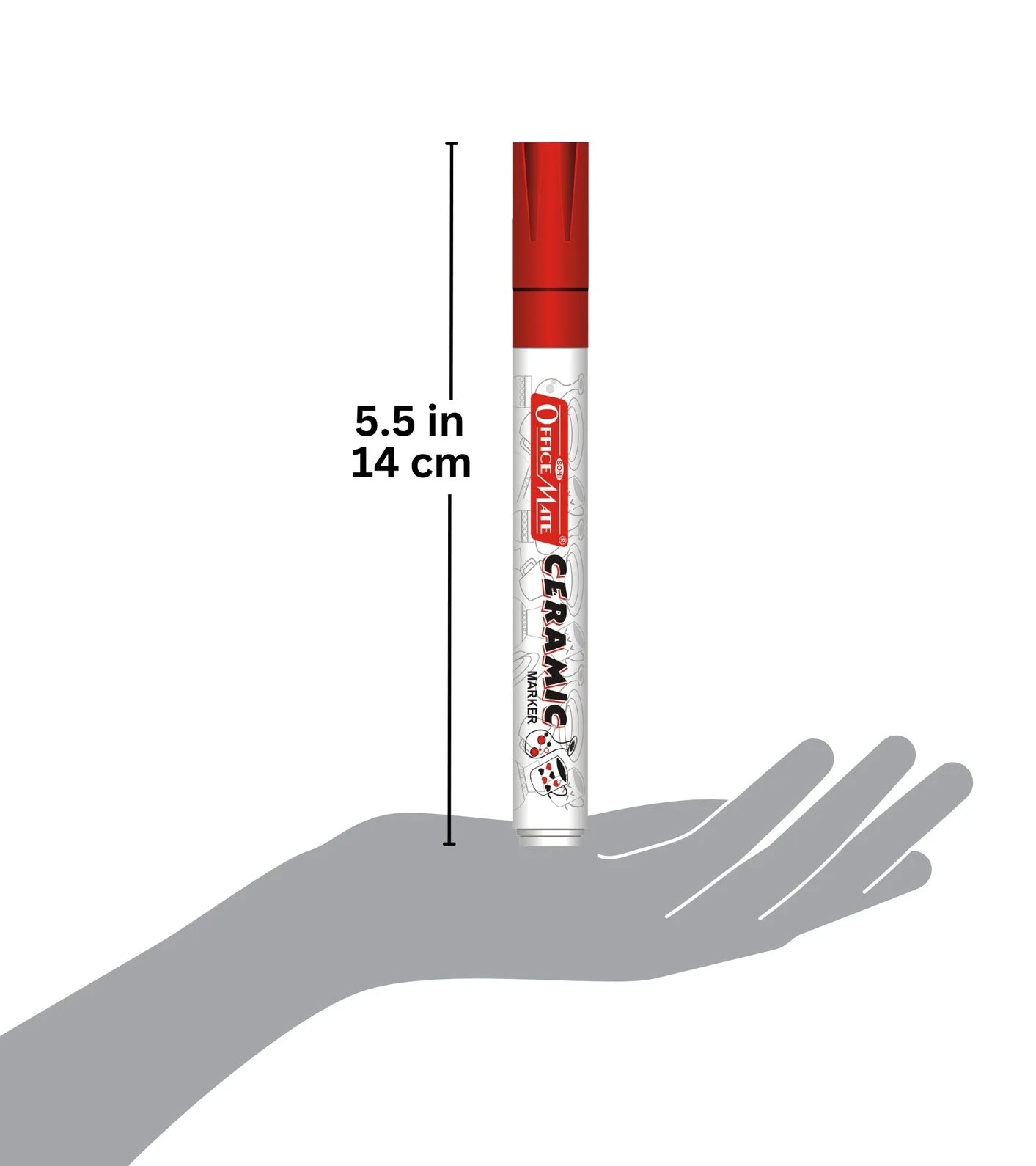 Ceramic Marker (10pcs) – Ideal for Ceramic Art, Smudge proof Ink