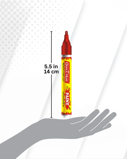 Paint Marker Regular Colors (10pcs) - Vibrant Colours, Non-Toxic, Multi surface usage