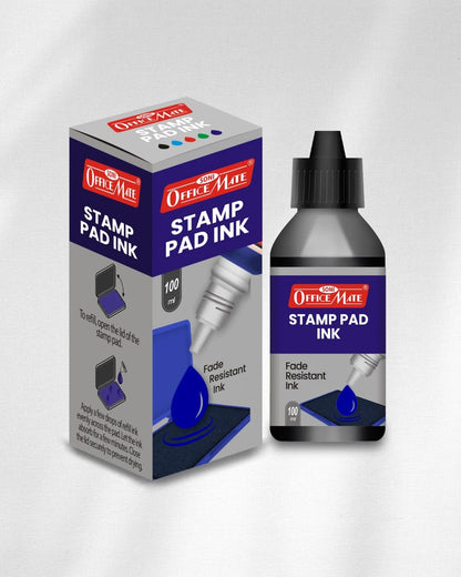 Stamp Pad Refill Ink – 100 ml, Long-Lasting Impressions, Quick-Drying Ink for Any Project