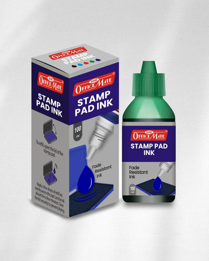 Stamp Pad Refill Ink – 100 ml, Long-Lasting Impressions, Quick-Drying Ink for Any Project