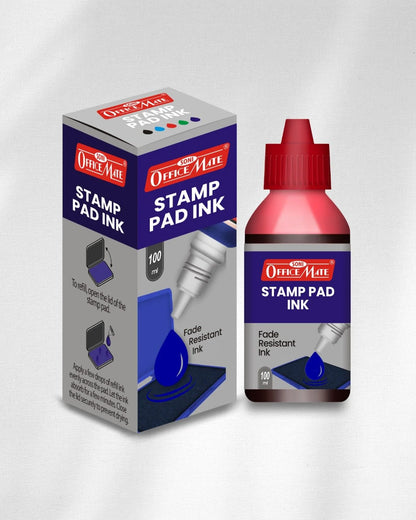 Stamp Pad Refill Ink – 100 ml, Long-Lasting Impressions, Quick-Drying Ink for Any Project