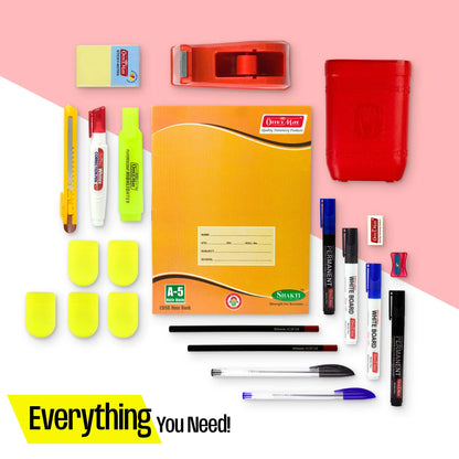 Ultimate Office Kit, Complete Desk Stationery Set for Office & Home, Smarter, More Organized Workspace