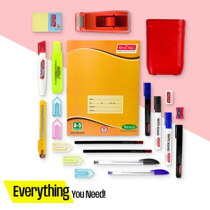 Ultimate Office Kit, Complete Desk Stationery Set for Office & Home, Smarter, More Organized Workspace