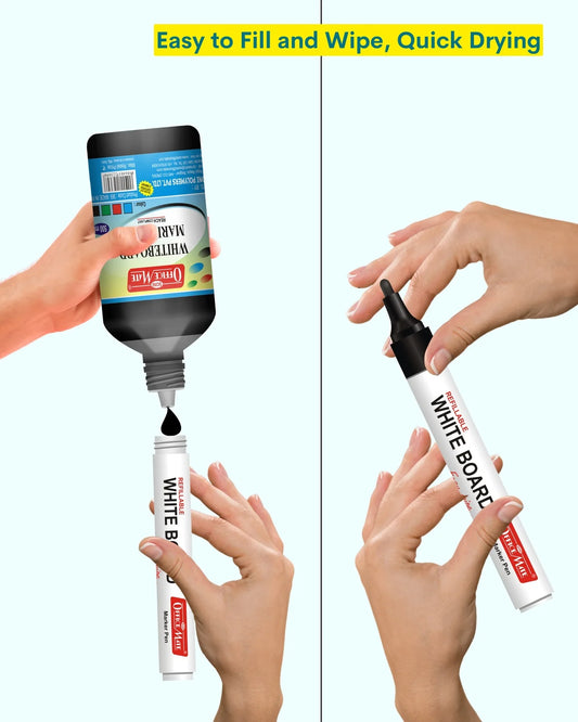 Whiteboard Marker – Duster – Ink Kit, Complete Whiteboard Care
