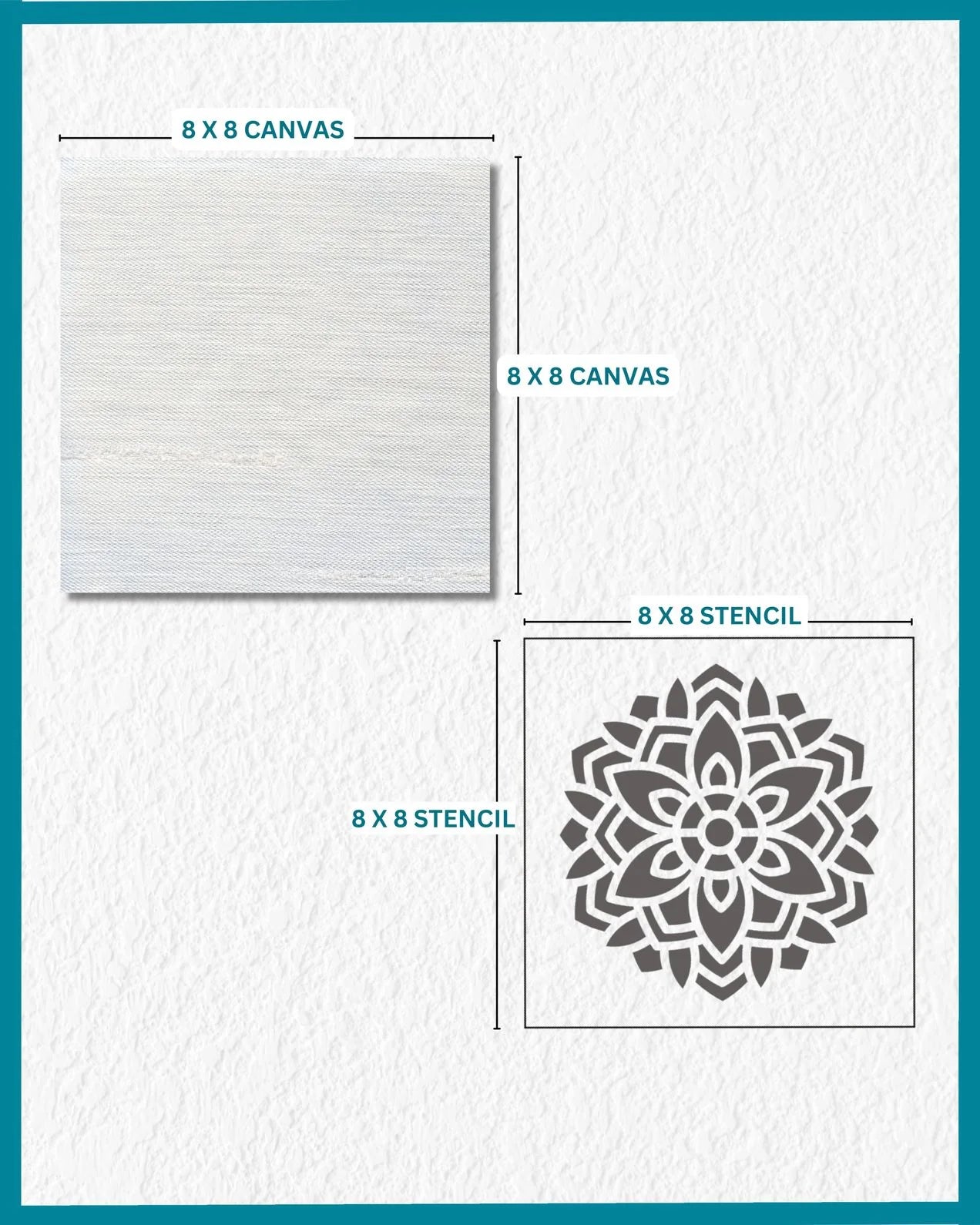 Canvas Creation Kit, Premium Quality, Ideal for Beginners and Professionals