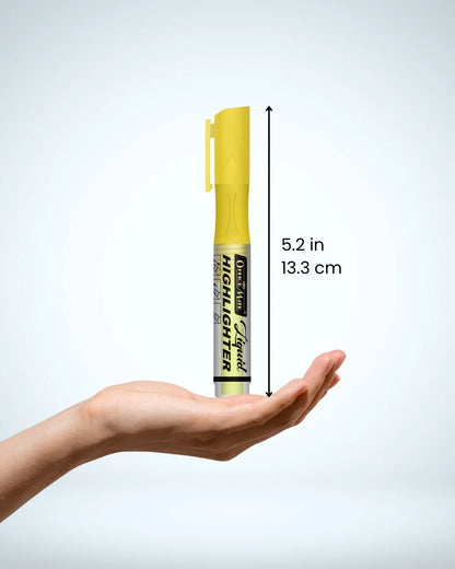 Fluorescent Liquid Highlighter Markers (4pcs) – Vibrant Colours, Smooth Flow, 3x Longer Lasting
