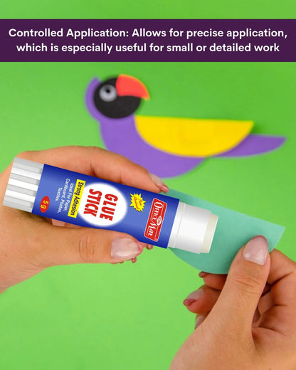 Glue stick – 5gm, (Pack of 30 pcs) Superior Adhesion, Quick-Drying for School, Office, Crafts, and Home Projects