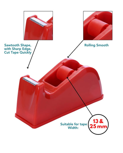 Small Tape Dispenser (1pcs), Lightweight, Durable Design