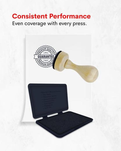 Stamp Pad Refill Ink - 500 ml, Long-Lasting Impressions, Quick-Drying Ink for Any Project