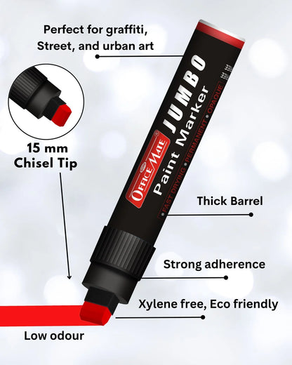 Jumbo Paint Marker (1pcs) – Wide Tip, Non-Toxic, Multi Surface Usage