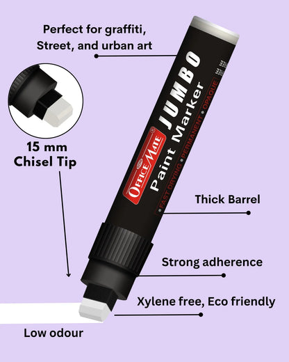 Jumbo Paint Marker (1pcs) – Wide Tip, Non-Toxic, Multi Surface Usage